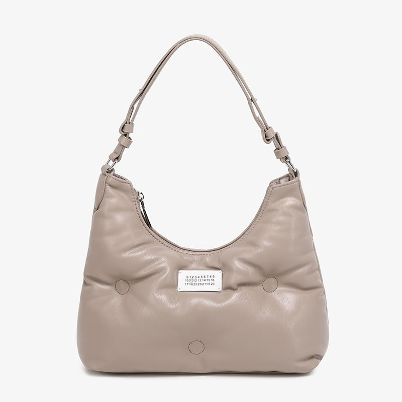 Portable Chain One Underarm Crescent Design Shoulder Bags