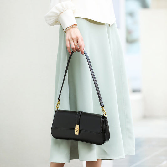 Women's High-grade Niche Fashion Underarm Western Style Small Square Bags