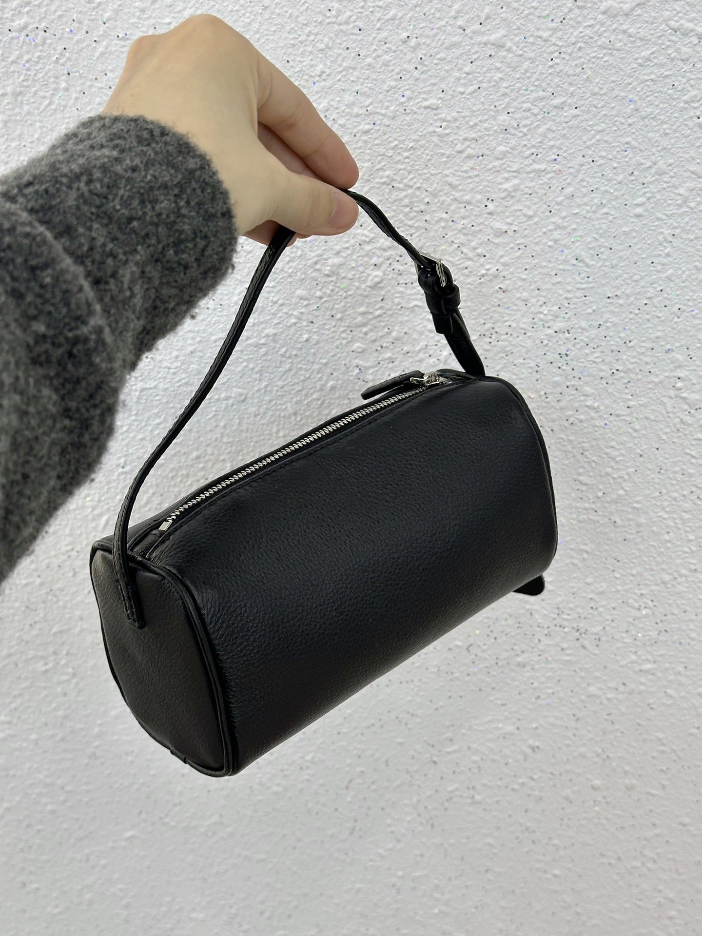 Pen Suede Leather Underarm Mini Pencil Shoulder Bags