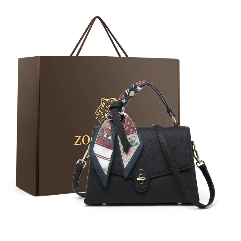 Women's Genuine Leather Design High-grade Fashion Soft Shoulder Bags