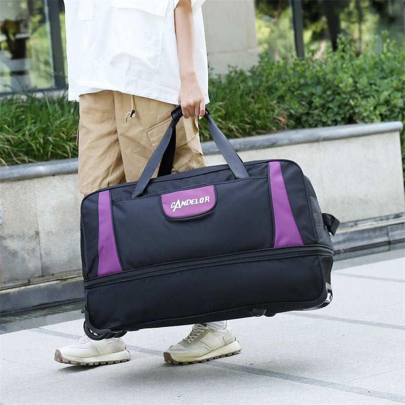 Capacity Folding Expandable College Long Distance Travel Bags
