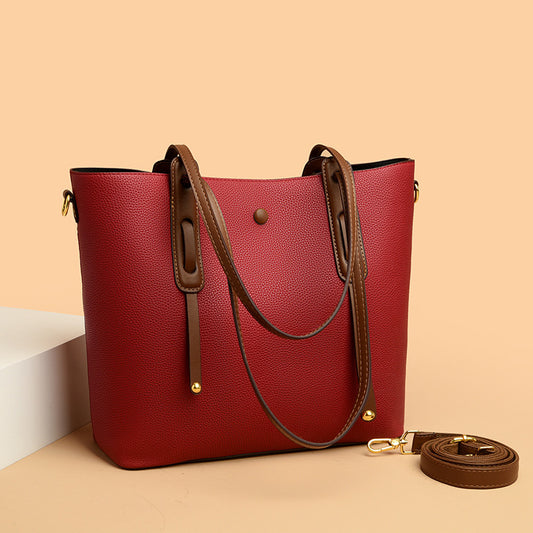 Women's Fashion Refined Simple Large Capacity Commuter Shoulder Bags