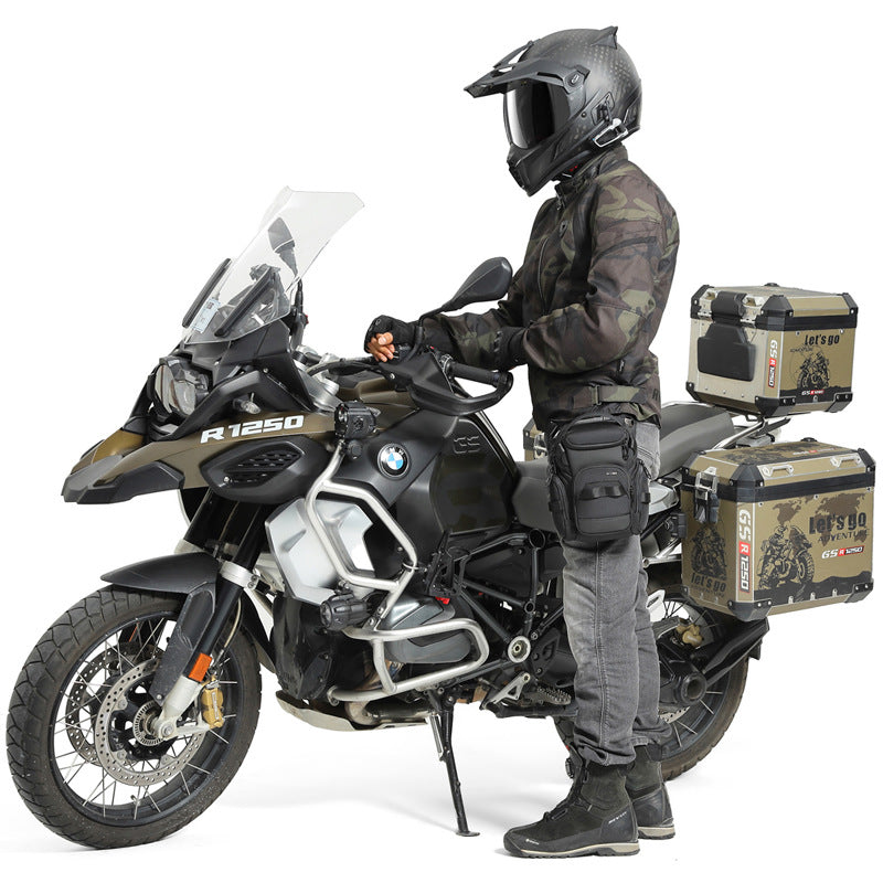 Men's Leg Leggings Motorcycle Traveling Waterproof Oblique Men's Messenger Bags
