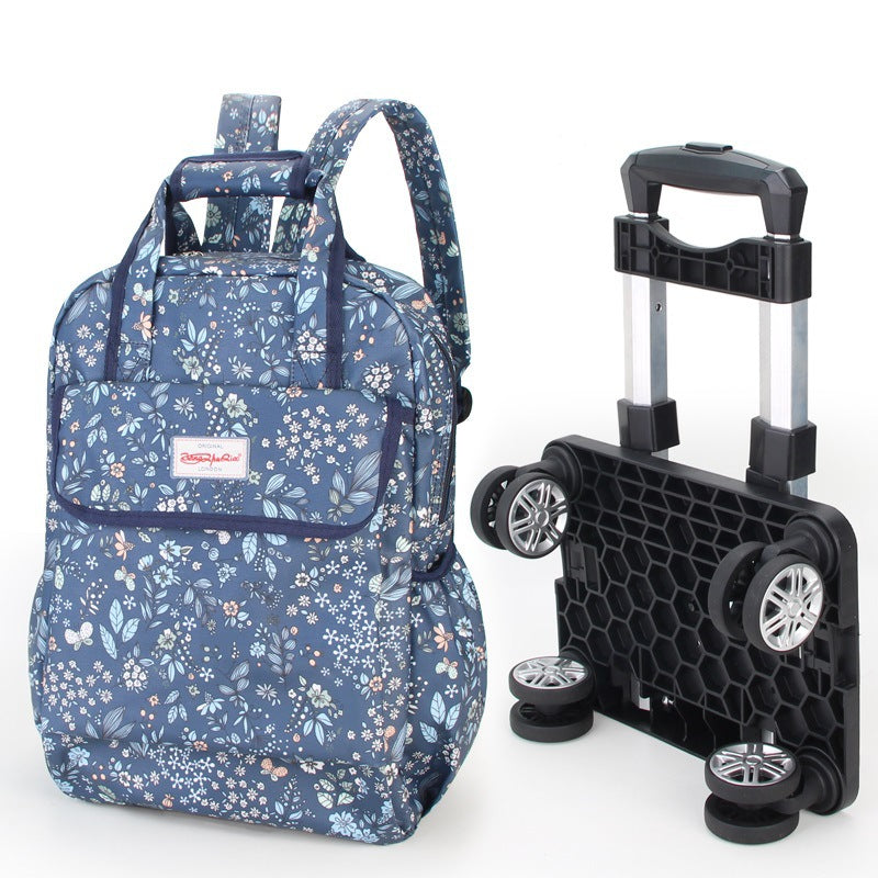 Men's Charming Large Capacity Black Boarding Travel Bags
