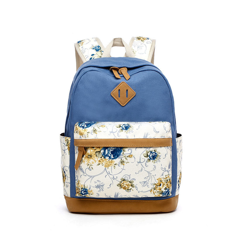 Women's Beautiful Trendy Comfortable Korean Floral Backpacks