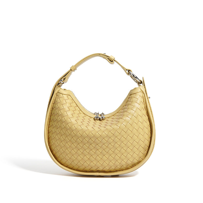 Women's Genuine Leather Underarm Dumpling Large Capacity Shoulder Bags