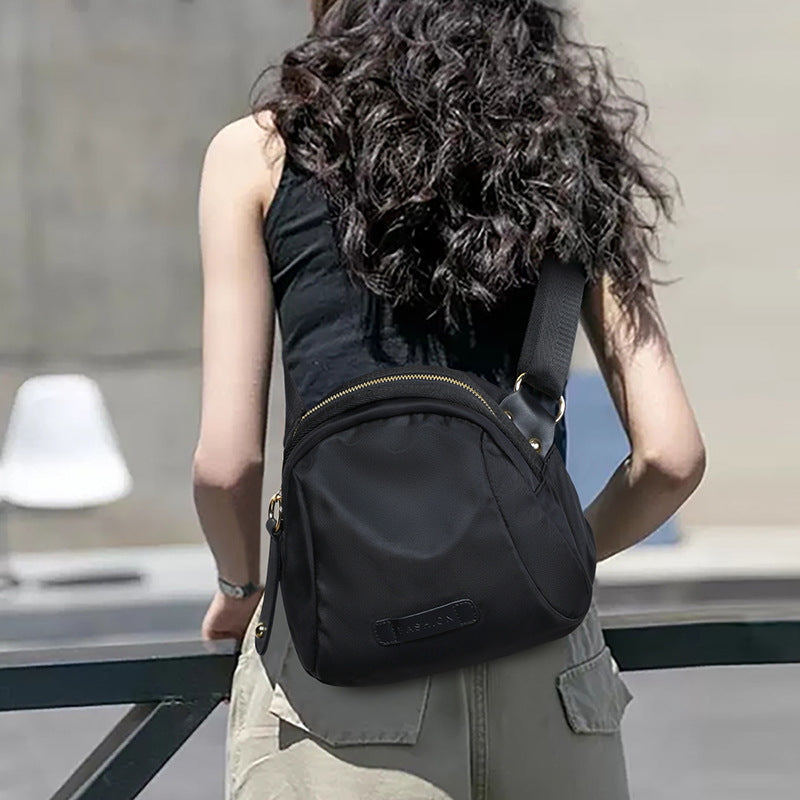 Women's Slanted Trendy Niche Oxford Cloth Crossbody Bags
