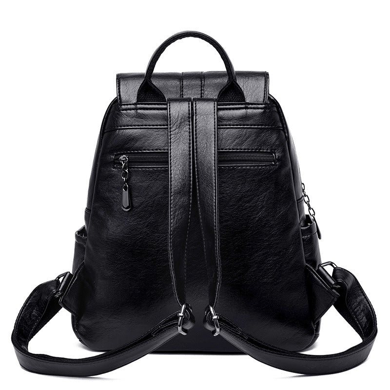 Women's Classic Fashion Large Capacity Hook Mom Backpacks