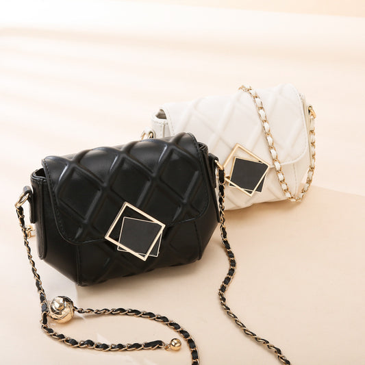 Women's & Men's Summer Trendy Fashion Golden Ball Chain Crossbody Bags