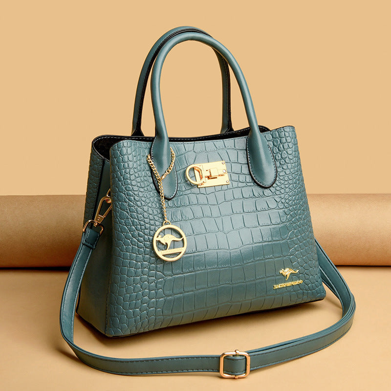 Women's Glamorous Graceful Beautiful Crocodile Pattern Handbags