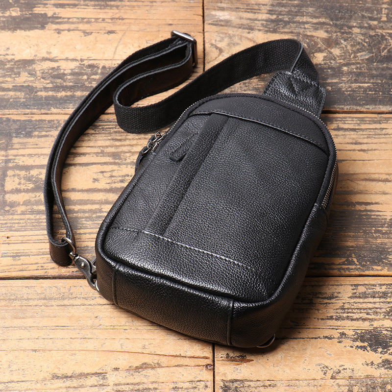 Women's & Men's & Genuine Leather Cowhide Large Capacity Bags