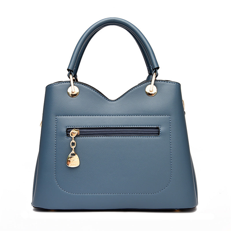 For Woman Temperamental Mother Cowhide Fashion Handbags