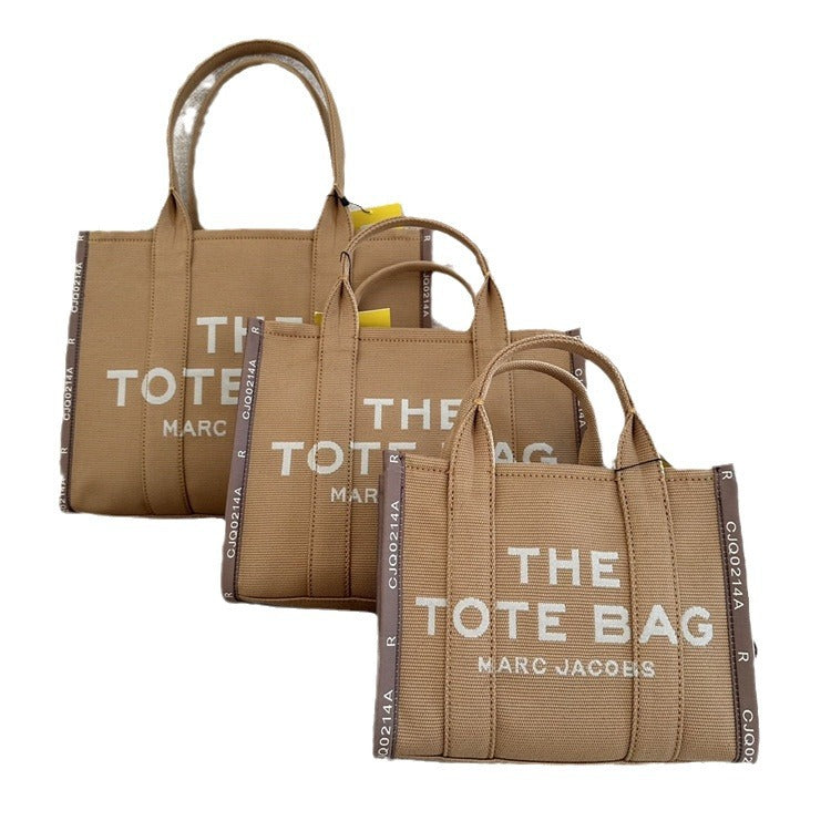 Unique Jacquard Fashion Canvas Shopping Versatile Tote Bags