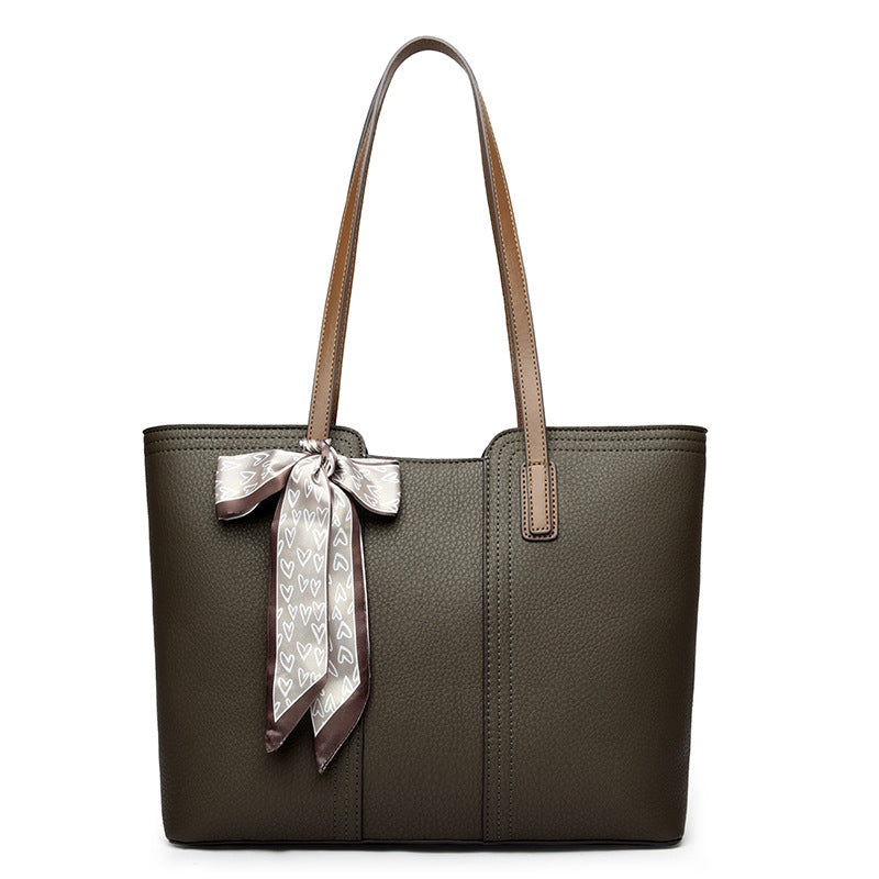 Women's Commute Style Soft Leather Elegant Large Tote Bags