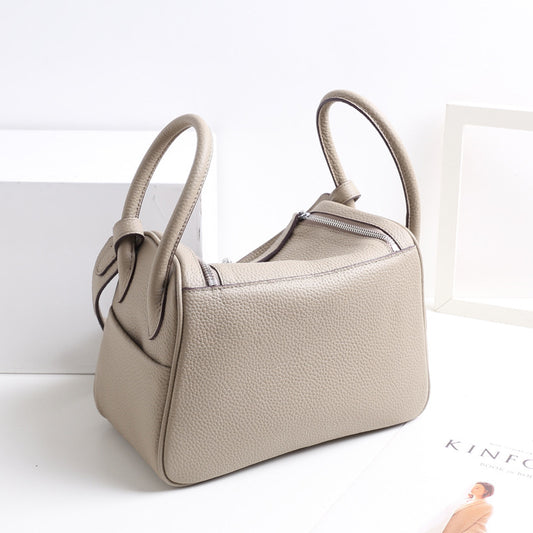Pillow Fashion Soft Leather Genuine Large Handbags