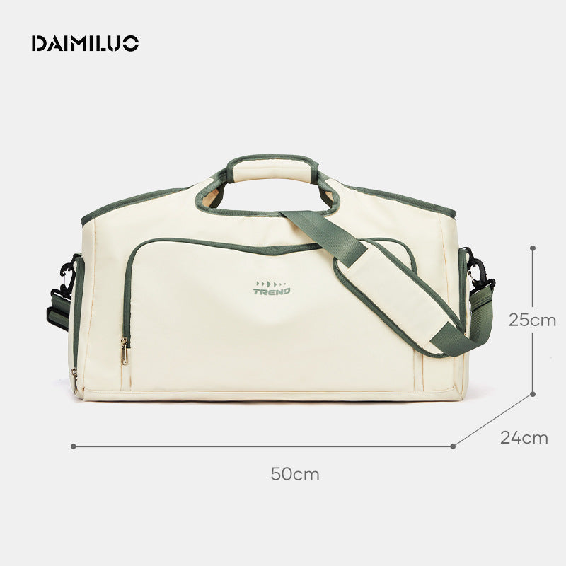 Women's Wet Separation Swim Large Capacity Short Travel Bags