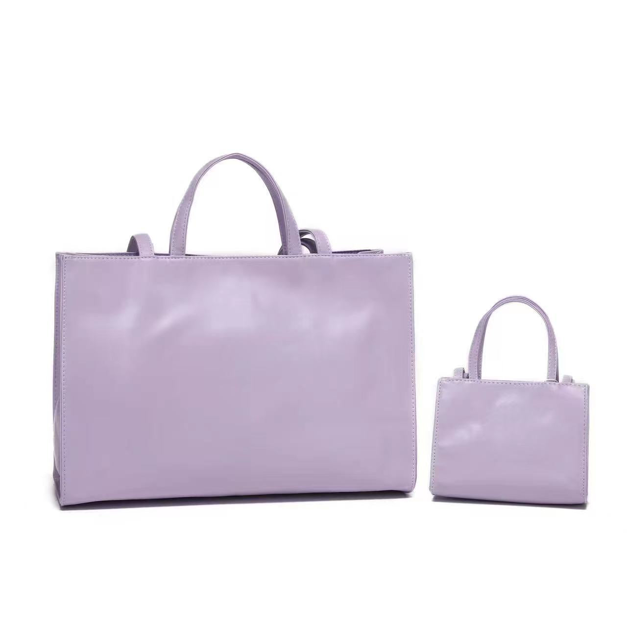 Creative Niche Embossed Letter Large Capacity Shoulder Bags