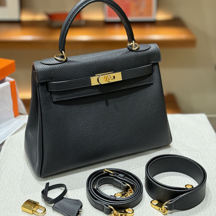 Women's Trendy High-grade Wide Strap Kelly First Crossbody Bags