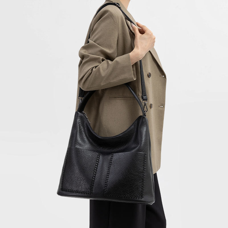 Women's Fashion Simple Large Capacity Idle Style Tote Bags