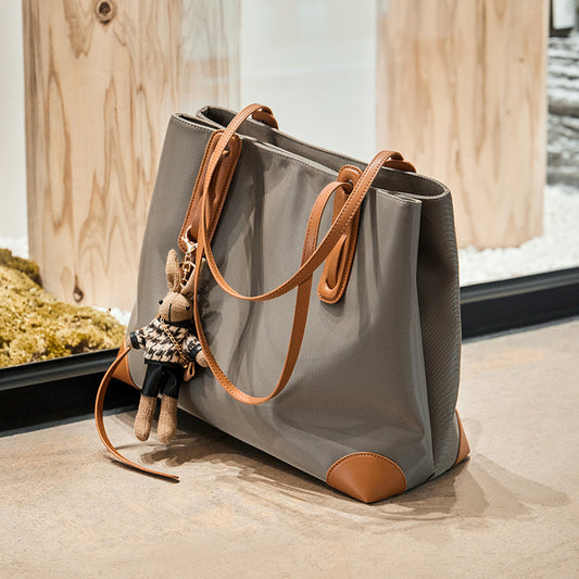 Women's Fashion Large Capacity Commuter High-grade Canvas Tote Bags
