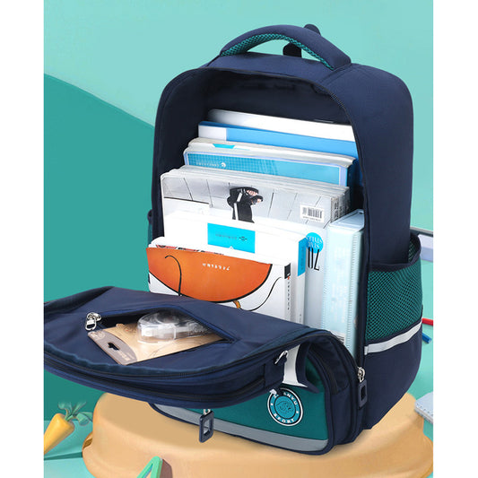 Natural Fish Primary Boys Burden Relief Elementary School Students' Schoolbags
