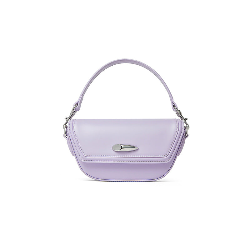 Genuine Leather Strawberry Shape Portable Live Crossbody Bags