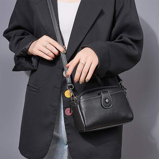 Women's Genuine Leather Fashion Large Capacity Shoulder Bags
