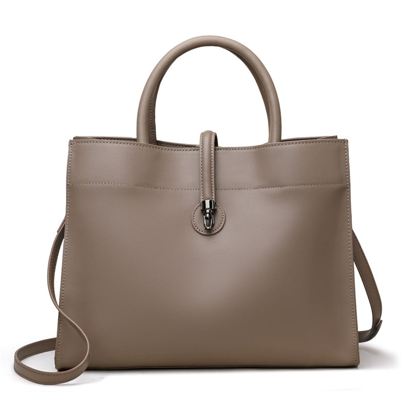 Women's Cat Light Luxury Leather Large Capacity Bags