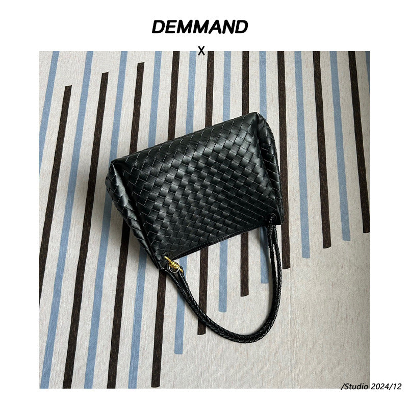 Woven Parachute Large Capacity Commuter Open Shoulder Bags