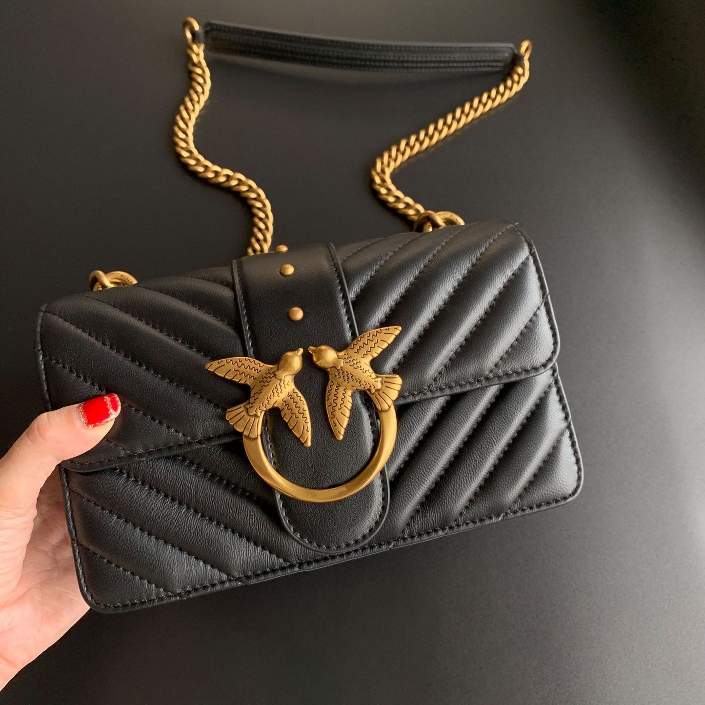 Women's Embroidered Swallow High-grade Double Flying Bird Shoulder Bags