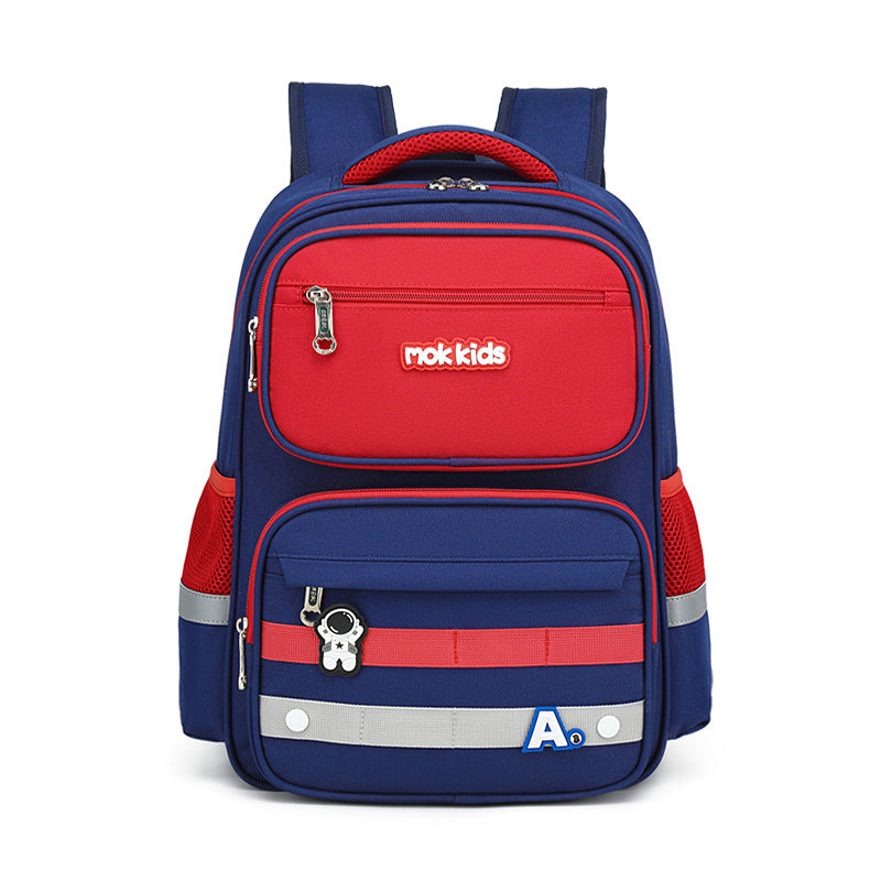 Children's Primary Boys Grade Waterproof Burden Reduction Spine Protection Elementary School Students' Schoolbags
