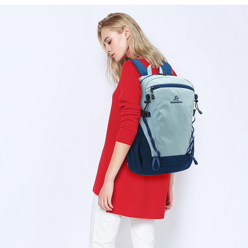 Summer Color Matching Fresh Suburban Leisure Backpacks