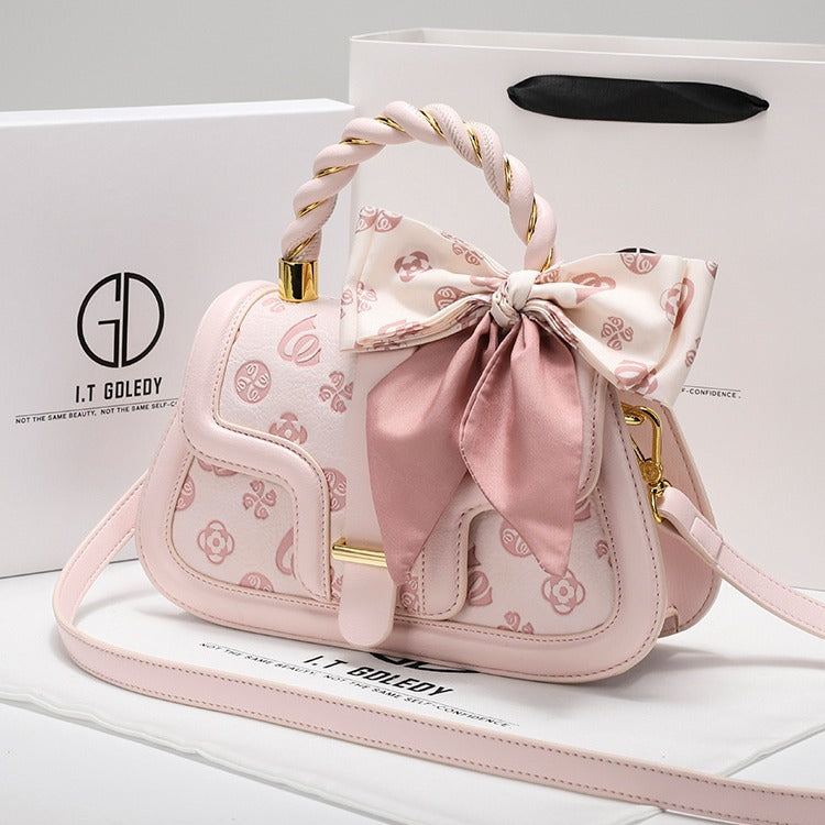 Women's Day Niche Cold Berry Pink Fashionable Bags