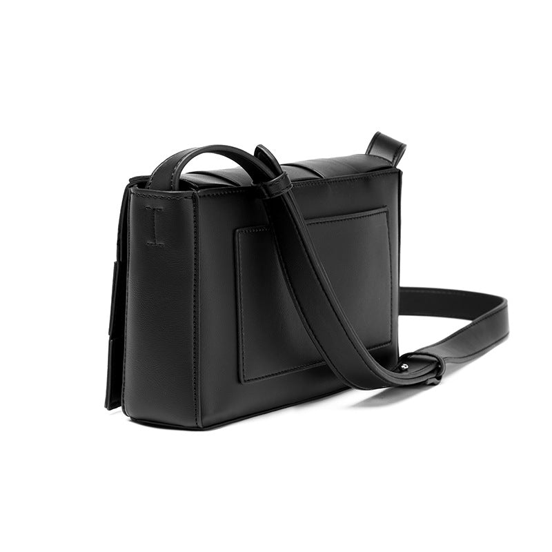 Men's Woven Fashion Entry Lux Plaid Crossbody Bags