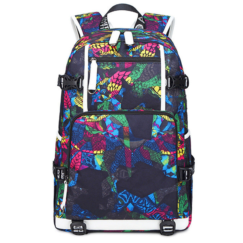 Men's Size College Waterproof Large Capacity Elementary School Students' Schoolbags