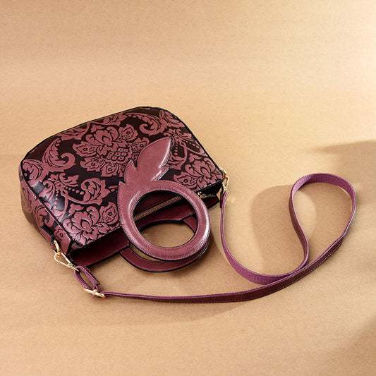 Women's Chinese Style Retro Flower Fashion Handbags