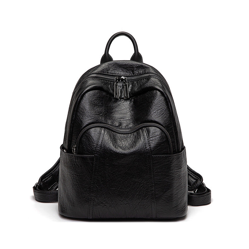 Women's Korean Style Fashion Simple Large Capacity Backpacks