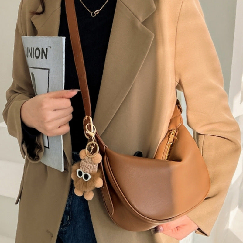 Women's First Layer Cowhide High-grade Style Fashionable Shoulder Bags