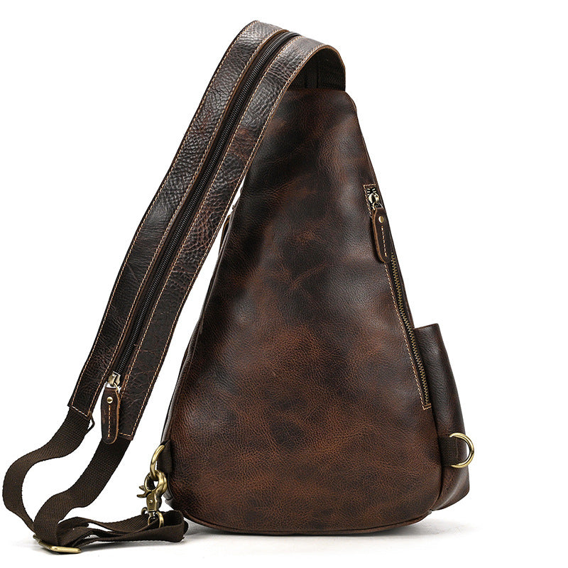 Fashion Crazy Horse Retro Top Layer Backpacks