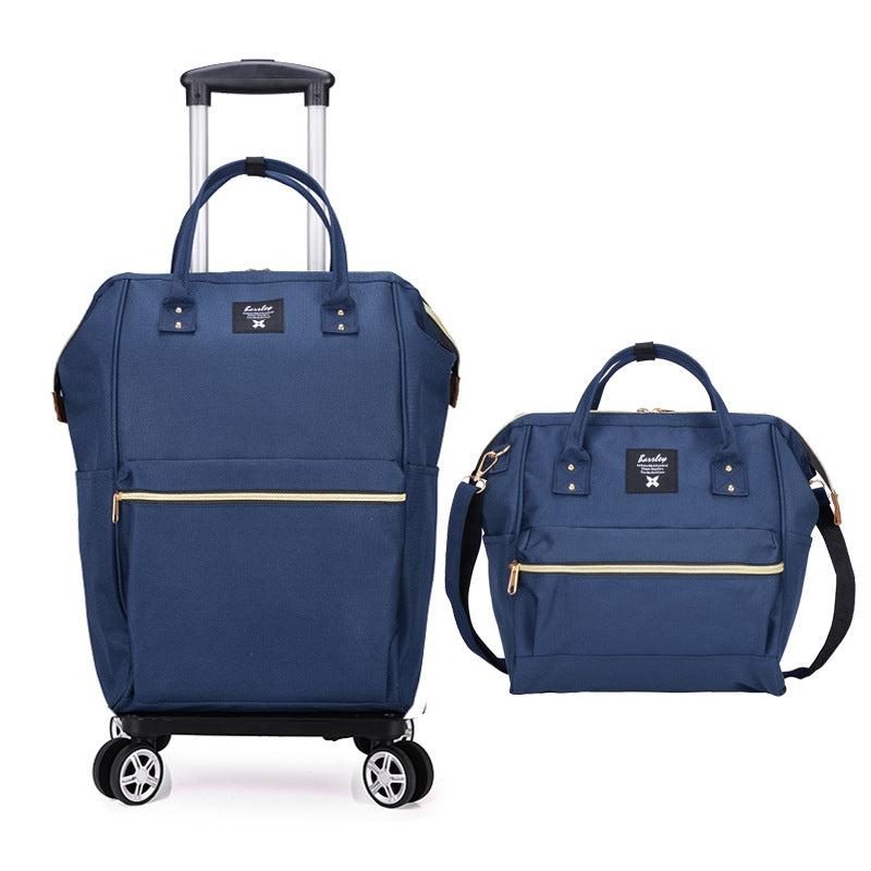 Distance Fashion Pull Waterproof Large Capacity Travel Bags