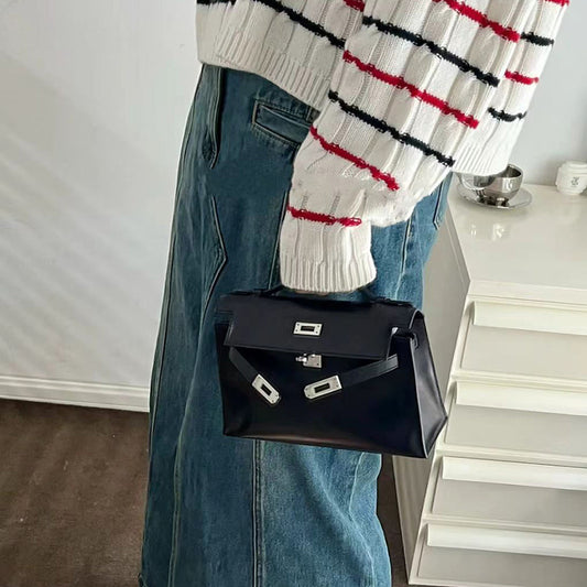 Women's Generation Kelly Mini Genuine Leather Chain Crossbody Bags