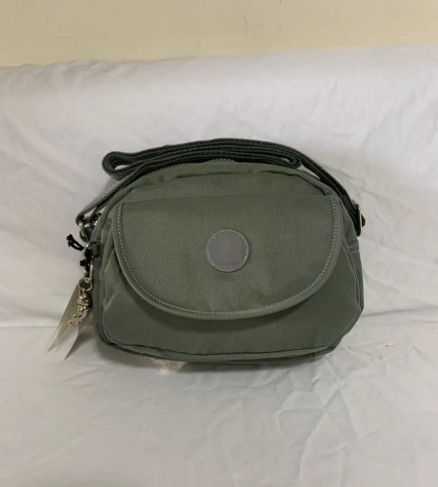 Women's Summer Monkey Fashion Nylon Round Flap Crossbody Bags