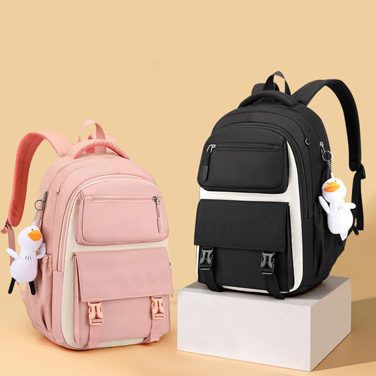 Style Cute Korean High Junior Large Elementary School Students' Schoolbags