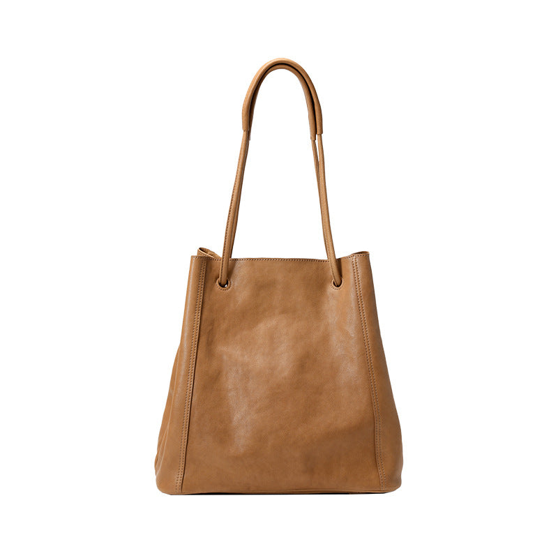 Women's Commuter Large Capacity Retro Minority Vegetable Bags