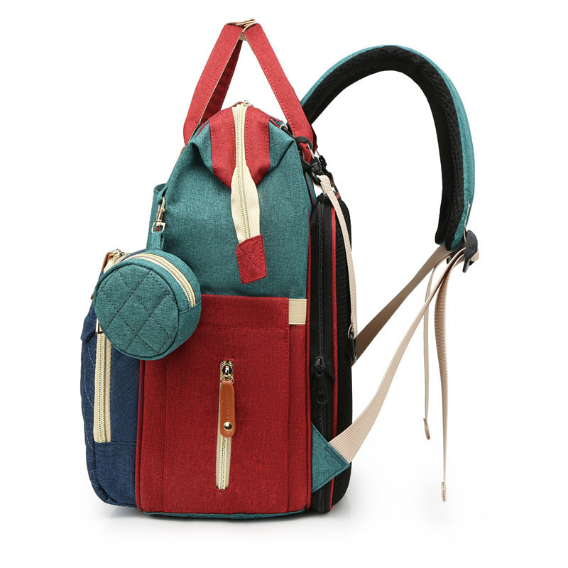 Feeding Bottle Mummy Mother's Waterproof Diaper Backpacks