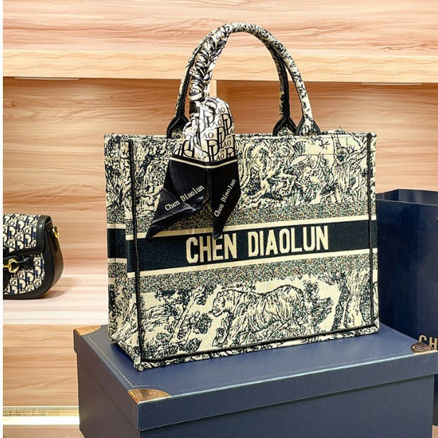 Fashion Elegant Zoo Commuter Large Capacity Small Square Bags