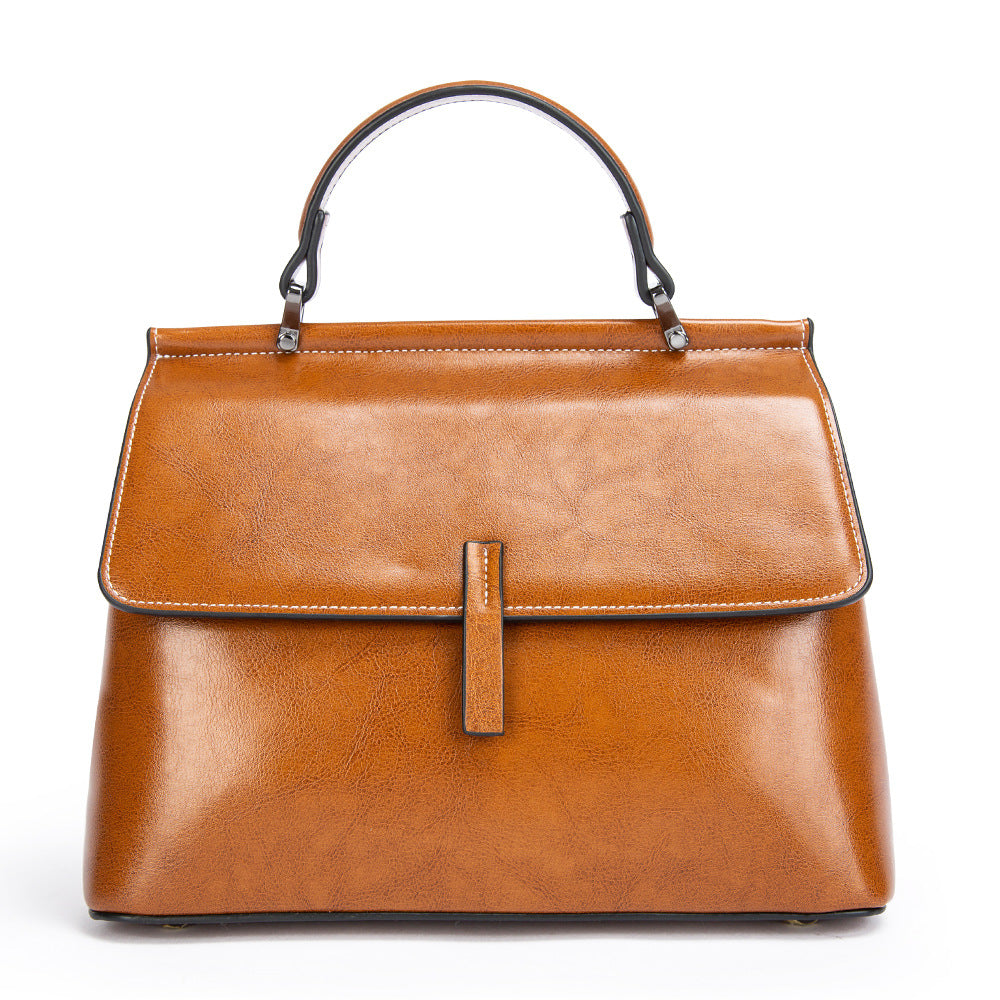 Women's Genuine Leather Fashion Versatile Female Crossbody Bags