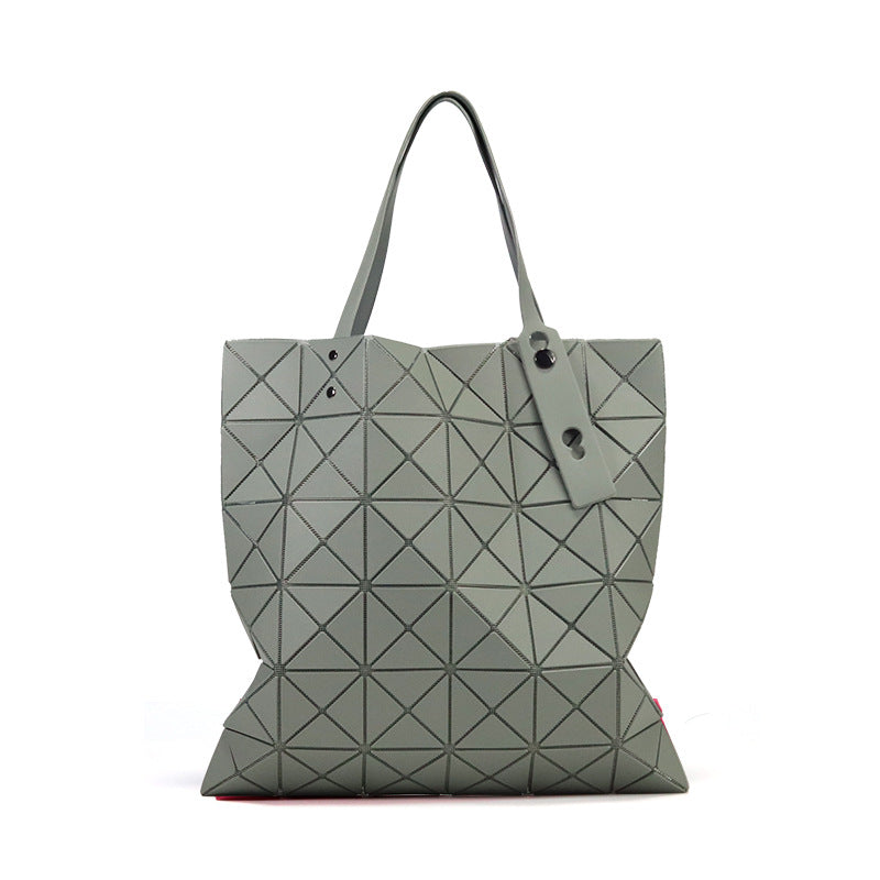 Women's Frosted Versatile Rhombus Fashion Large Capacity Shoulder Bags