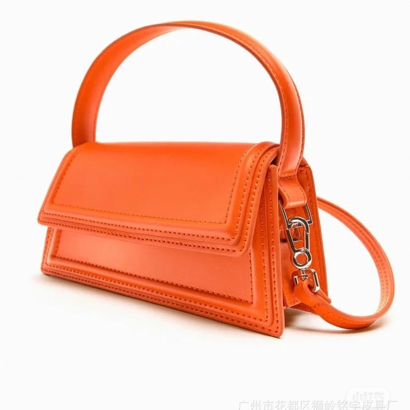 Women's New Black Fashion Portable Original Small Square Bags