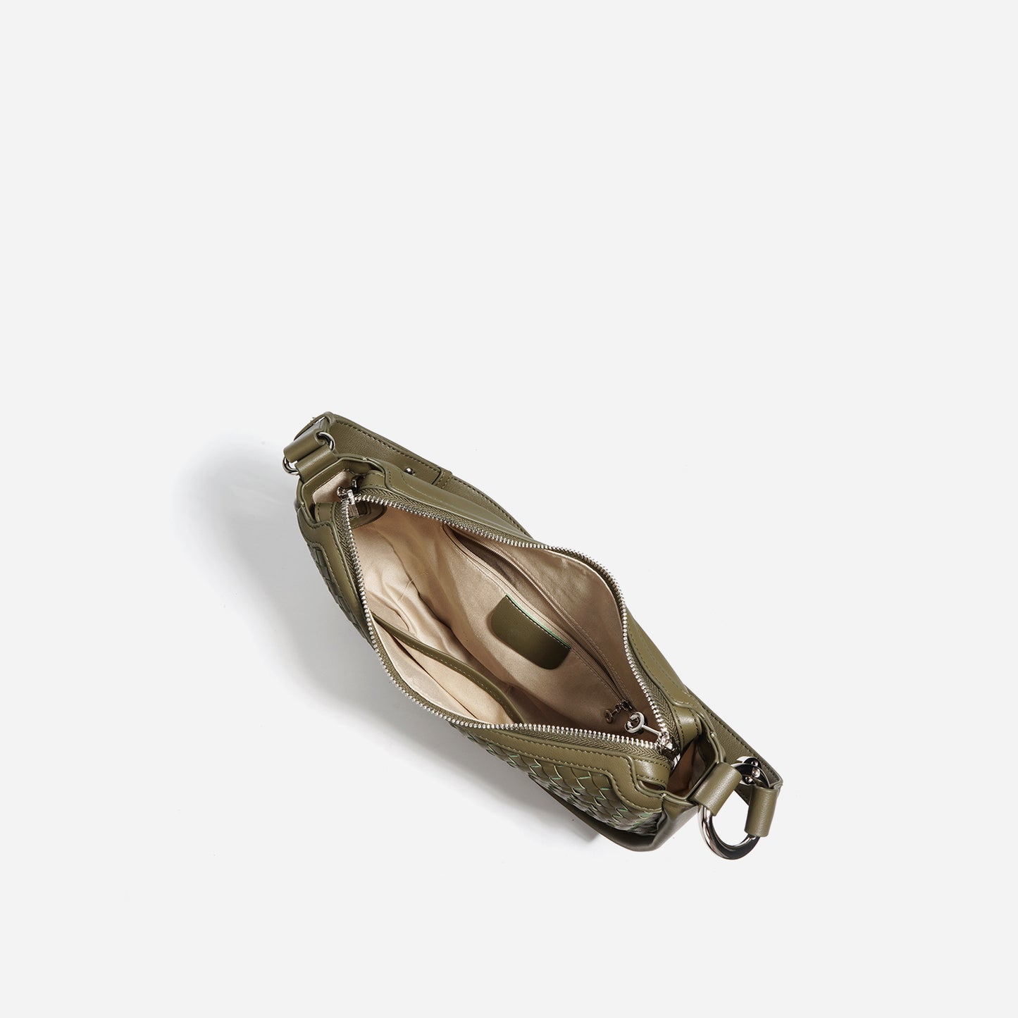Braided Leather Selenodont Early Spring Fashion Genuine Armpit Bags